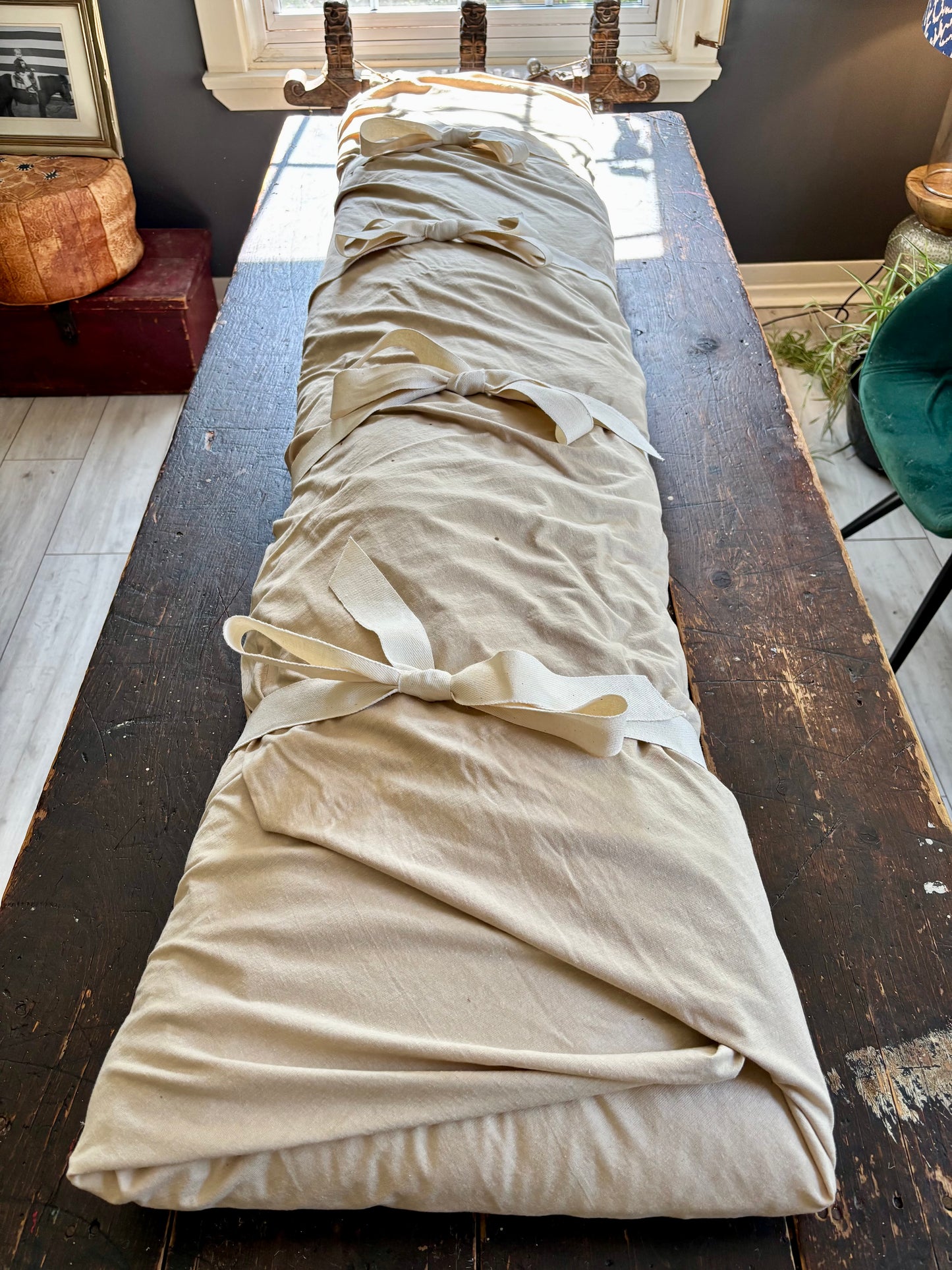 Origine Collection – Hemp Jersey Burial Shroud | Sanctum Shrouds