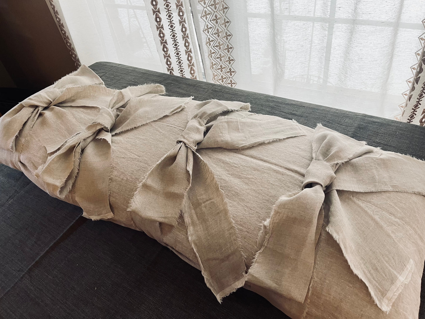 Lino Collection – Stone Linen Burial Shroud | Sanctum Shrouds