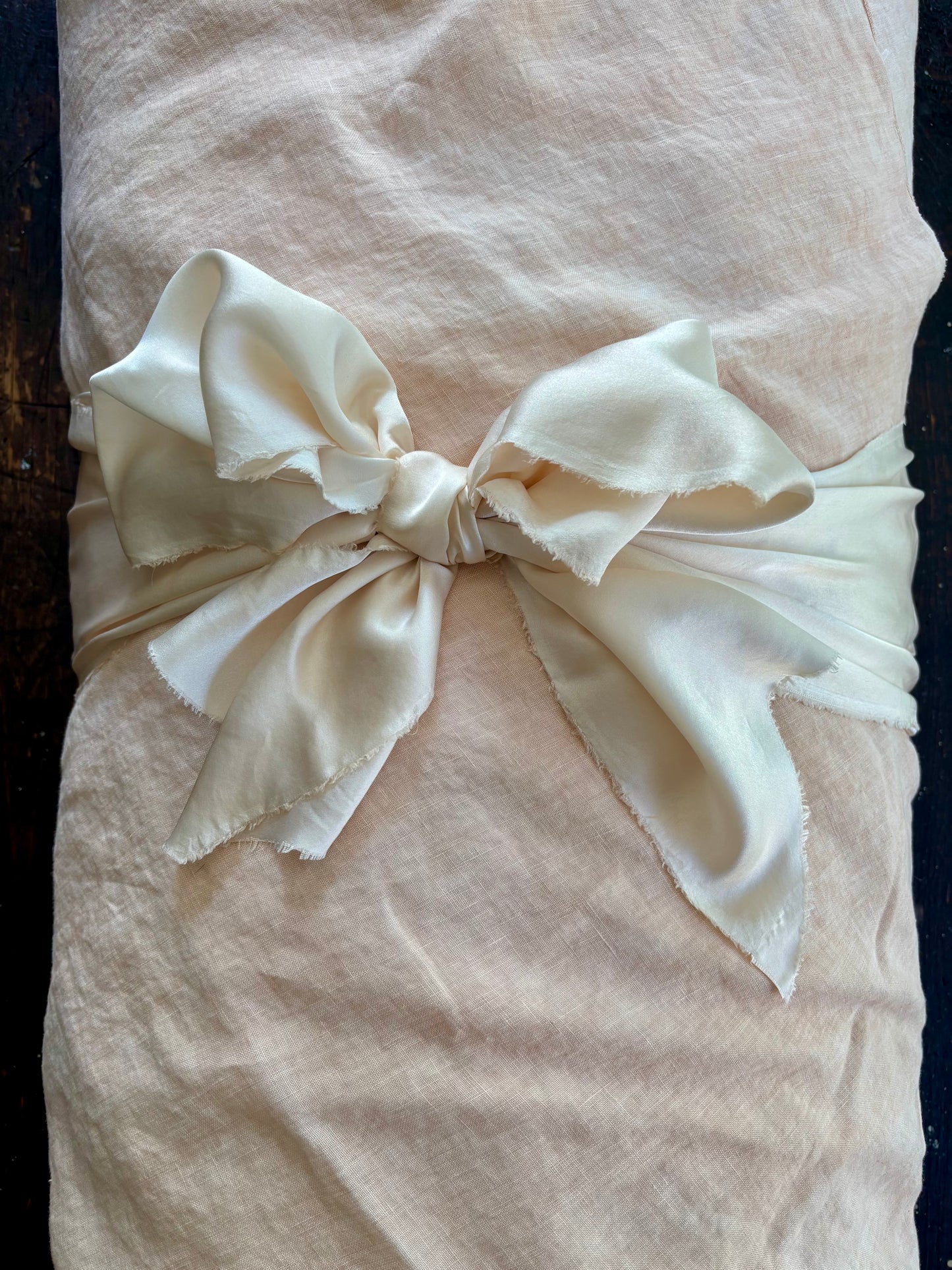 The Blush Linen Shroud