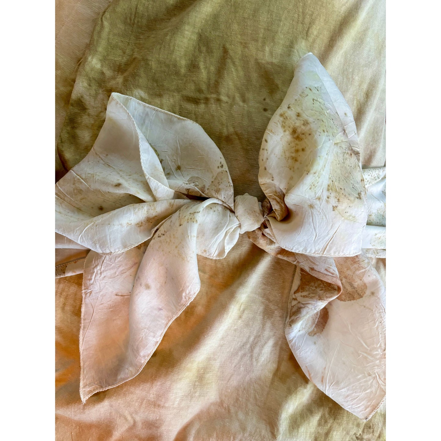 Botanica Collection – Leaf-Dyed Hemp Burial Shroud | Sanctum Shrouds