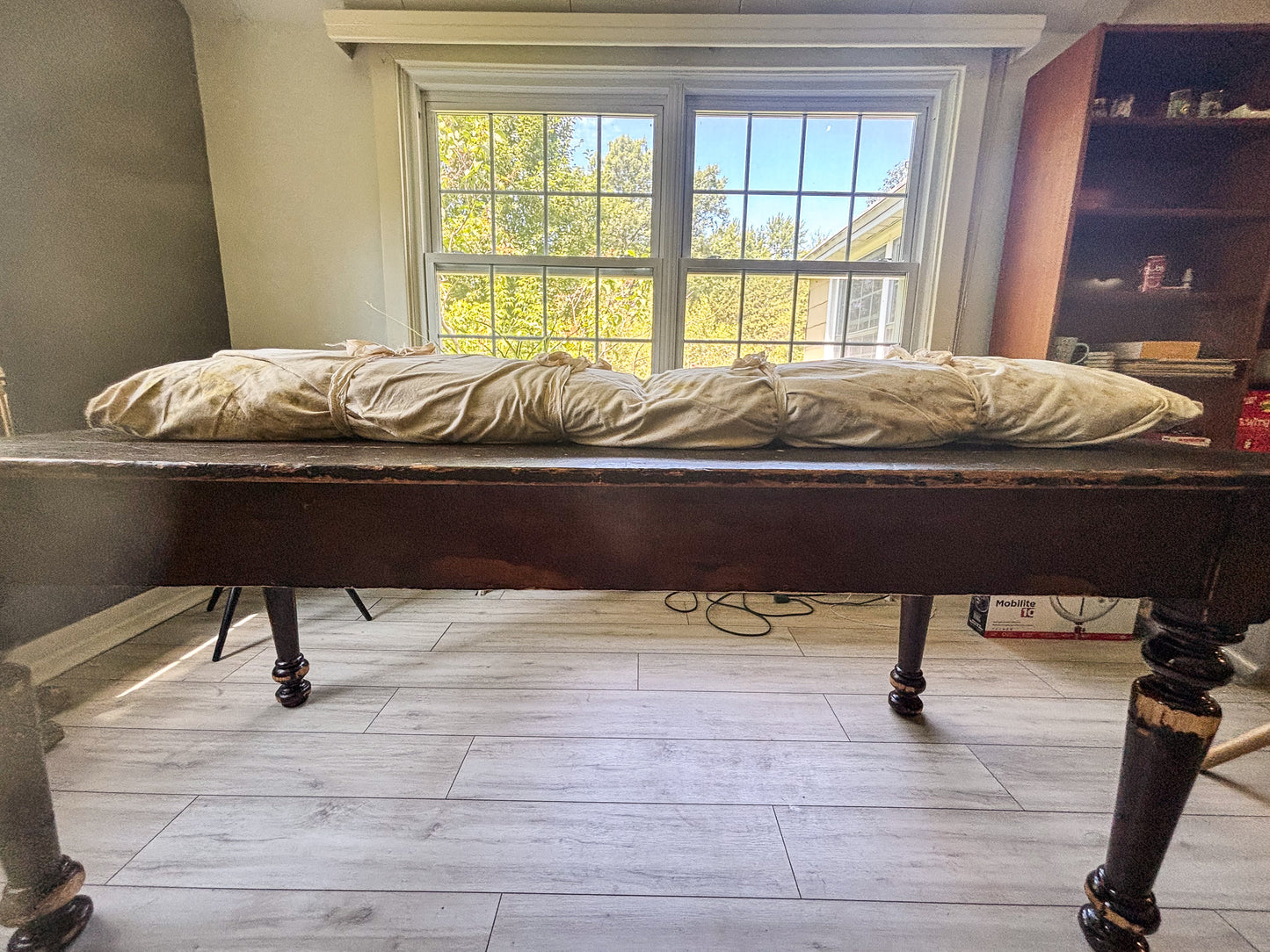 Botanica Burial Shroud – Eco-Dyed Floral Hemp | Sanctum Shrouds