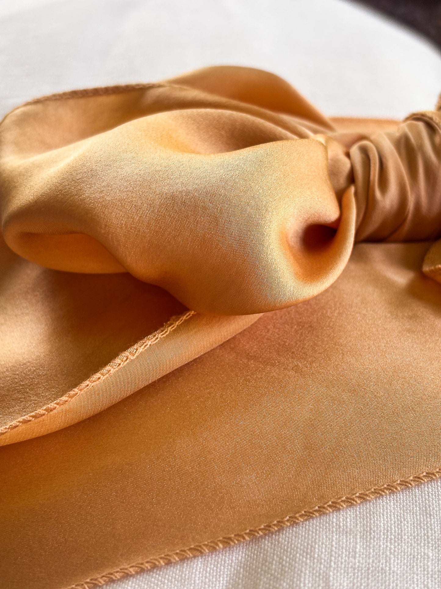 Lino Collection – Cream Gold Linen Burial Shroud | Sanctum Shrouds