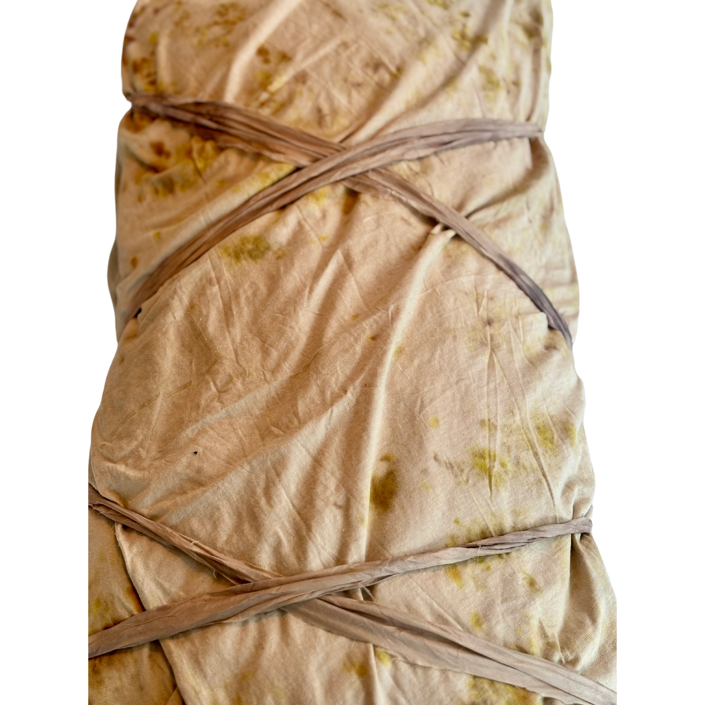 SANCTUM hemp/cotton jersey burial shroud - FLORAL