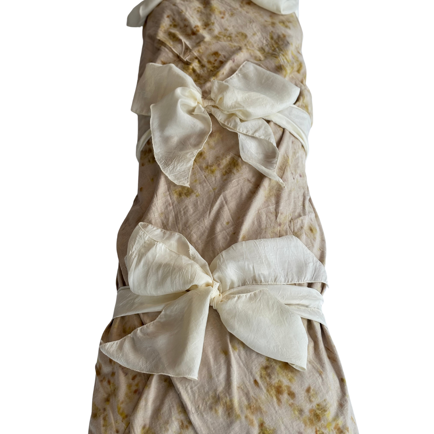 SANCTUM hemp/cotton jersey burial shroud - FLORAL