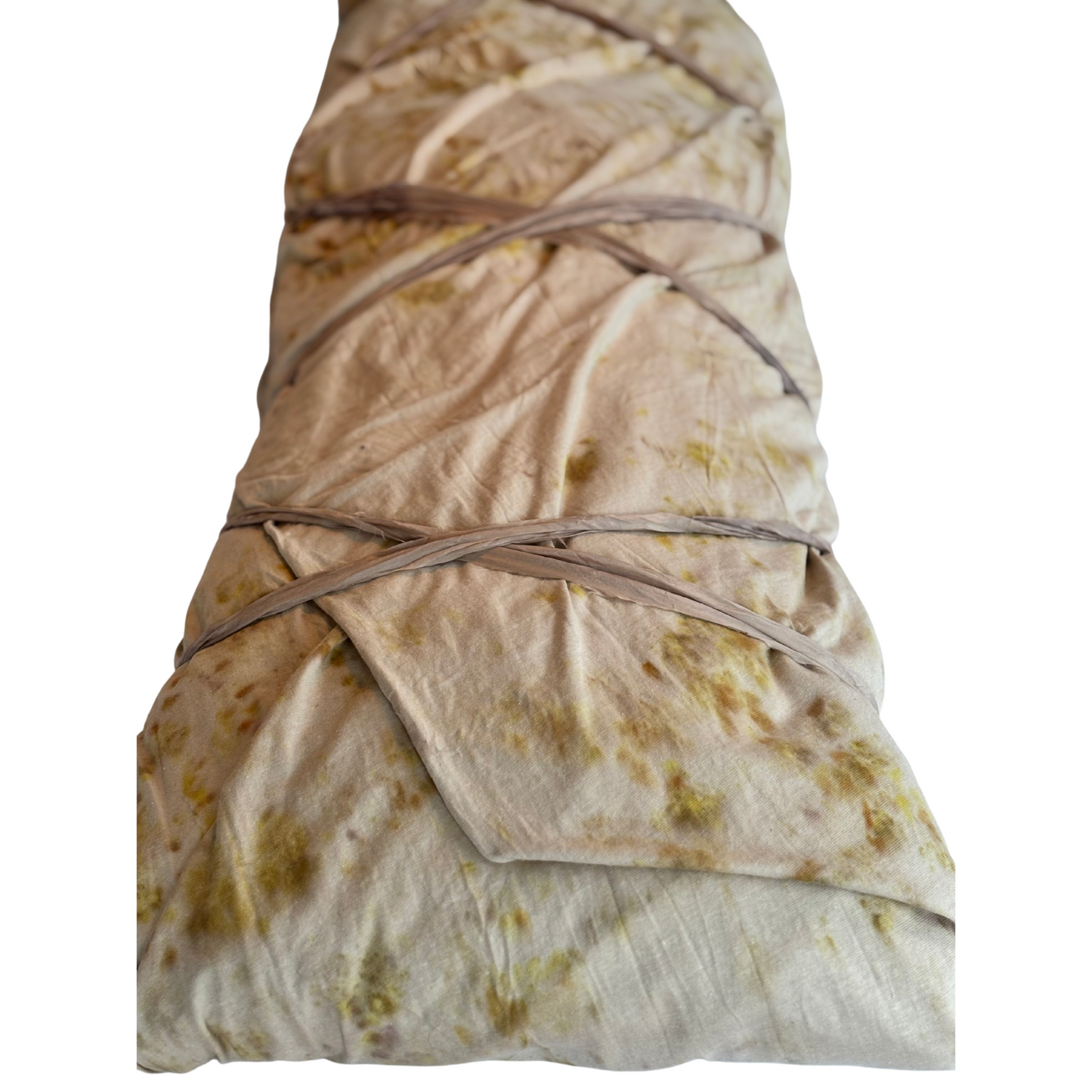 SANCTUM hemp/cotton jersey burial shroud - FLORAL