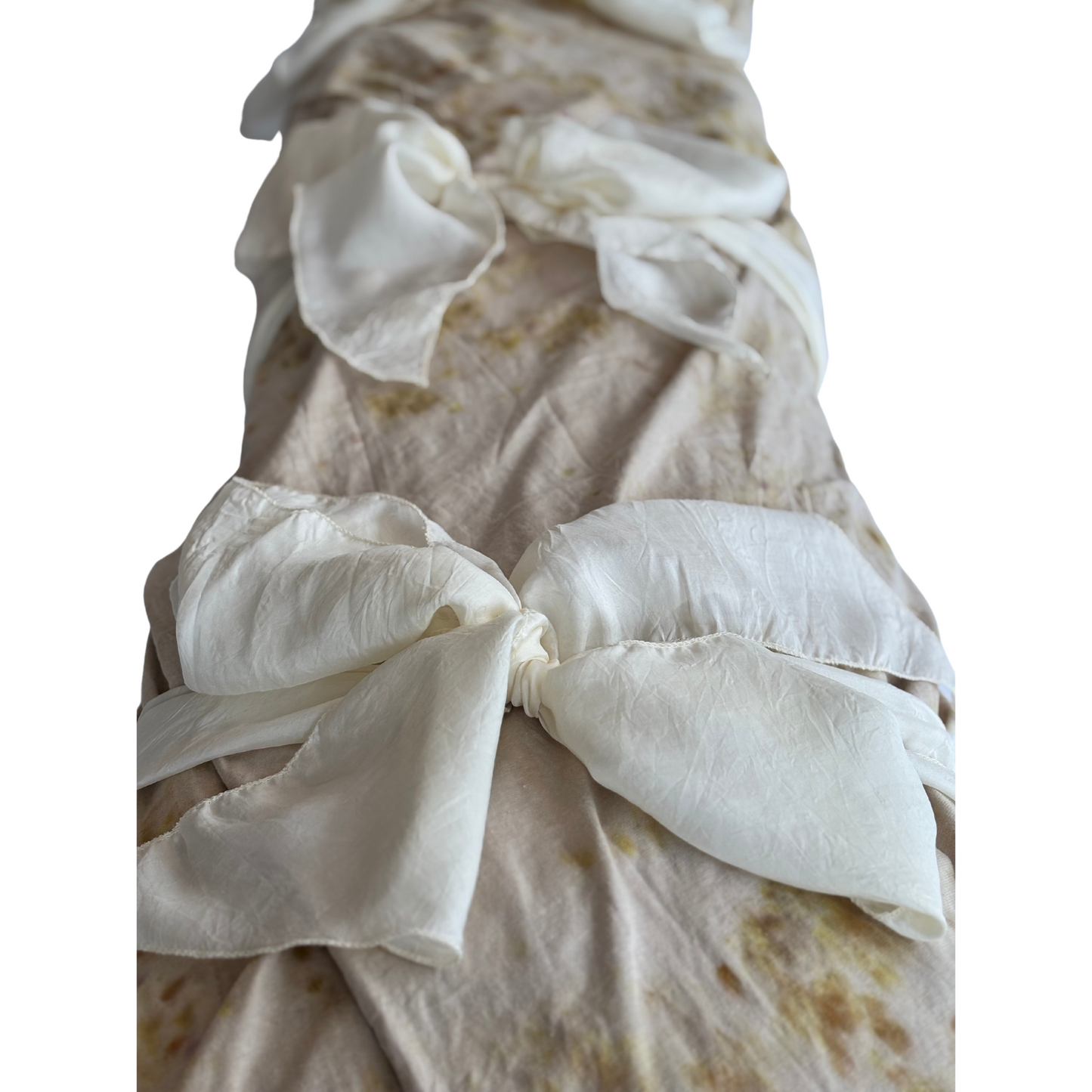 SANCTUM hemp/cotton jersey burial shroud - FLORAL
