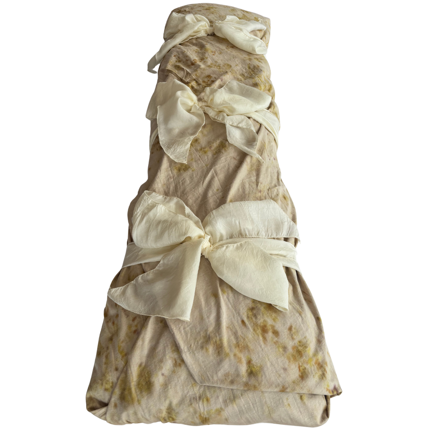 SANCTUM hemp/cotton jersey burial shroud - FLORAL