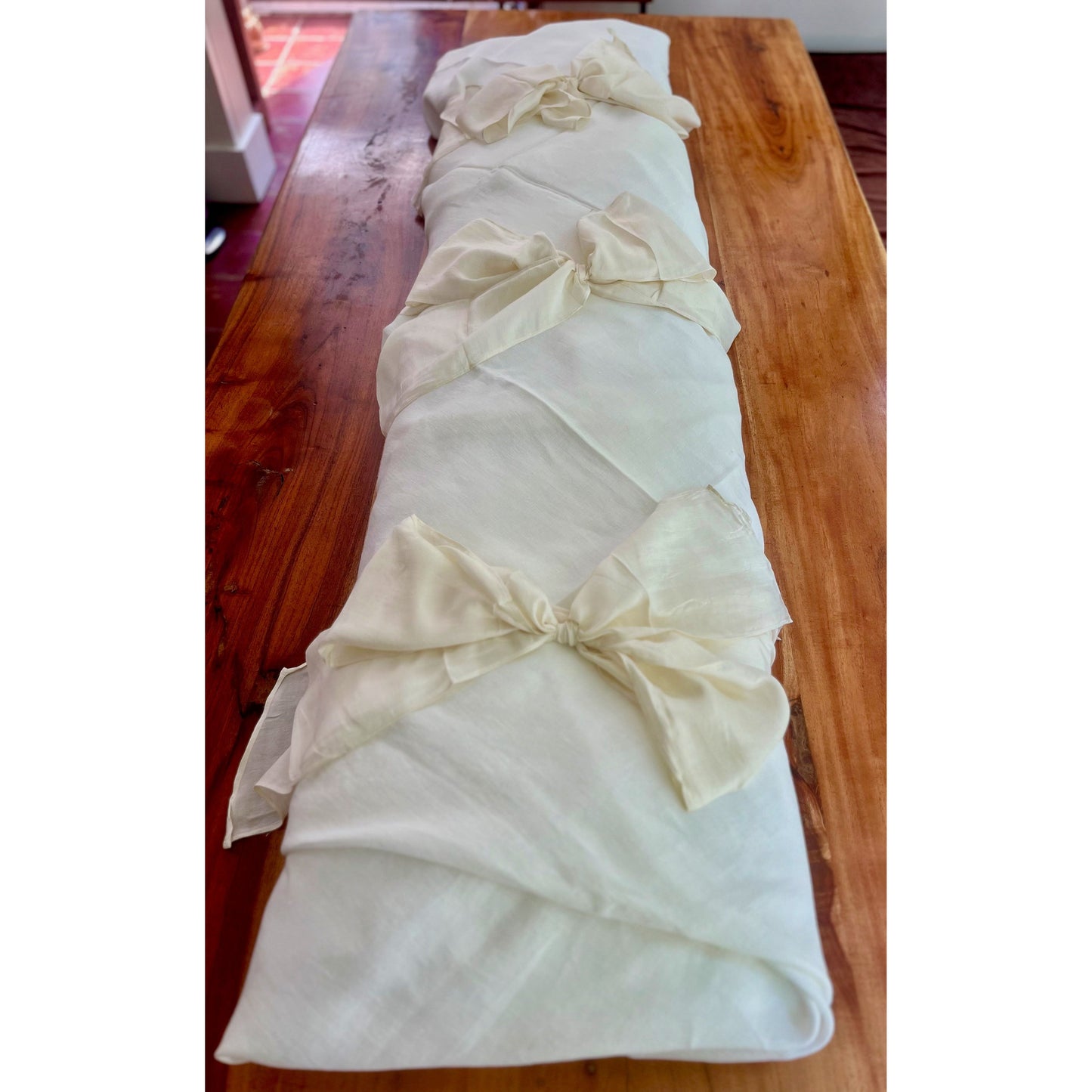 Lino Collection – Cream Linen Burial Shroud | Sanctum Shrouds
