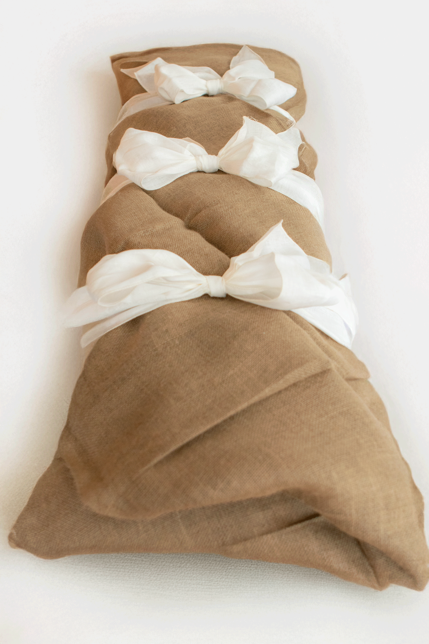 SANCTUM jute burlap shroud