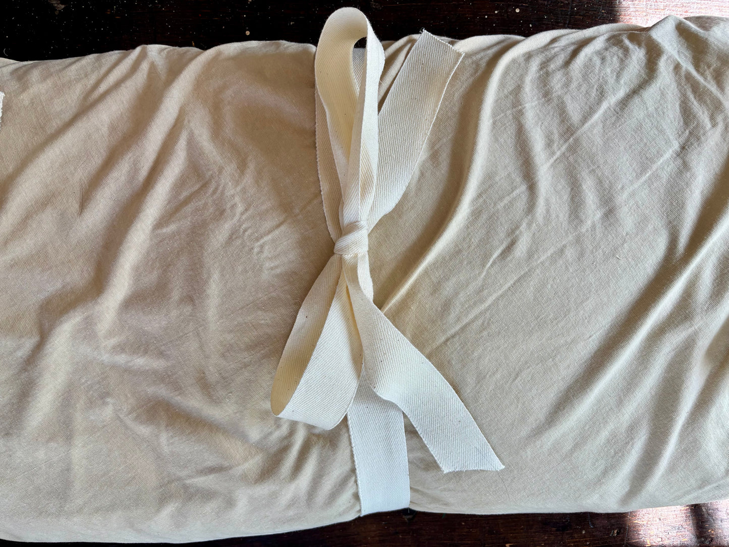 Origine Collection – Undyed Hemp/Cotton Jersey Burial Shroud | Sanctum Shrouds