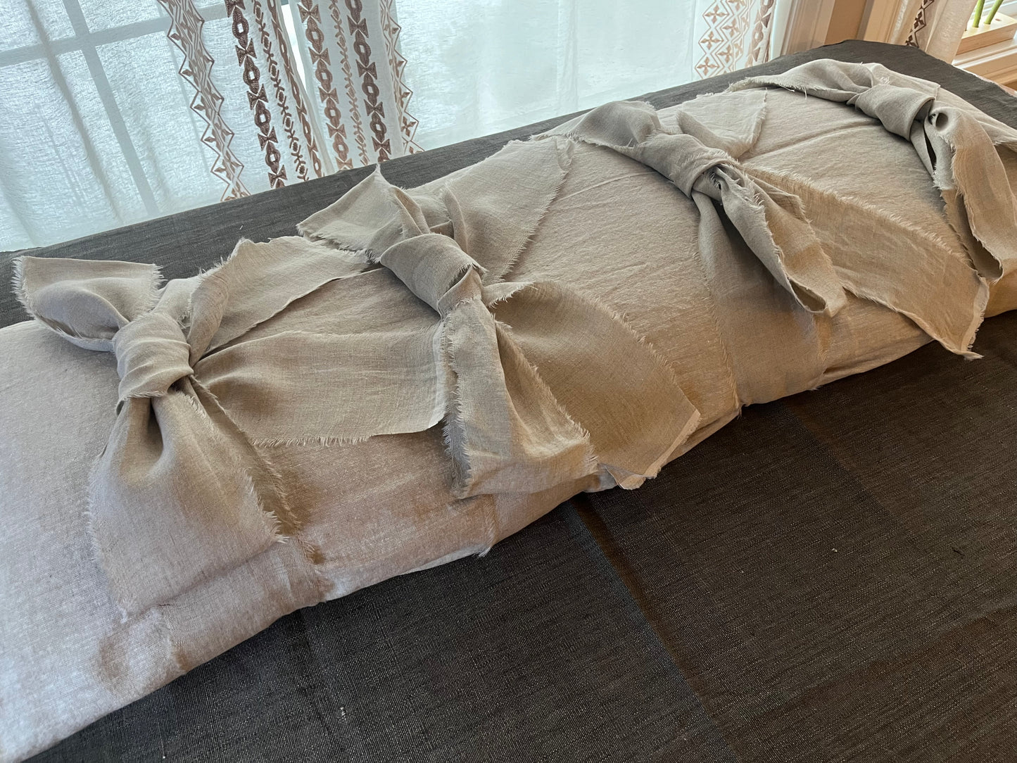 Lino Collection – Stone Linen Burial Shroud | Sanctum Shrouds