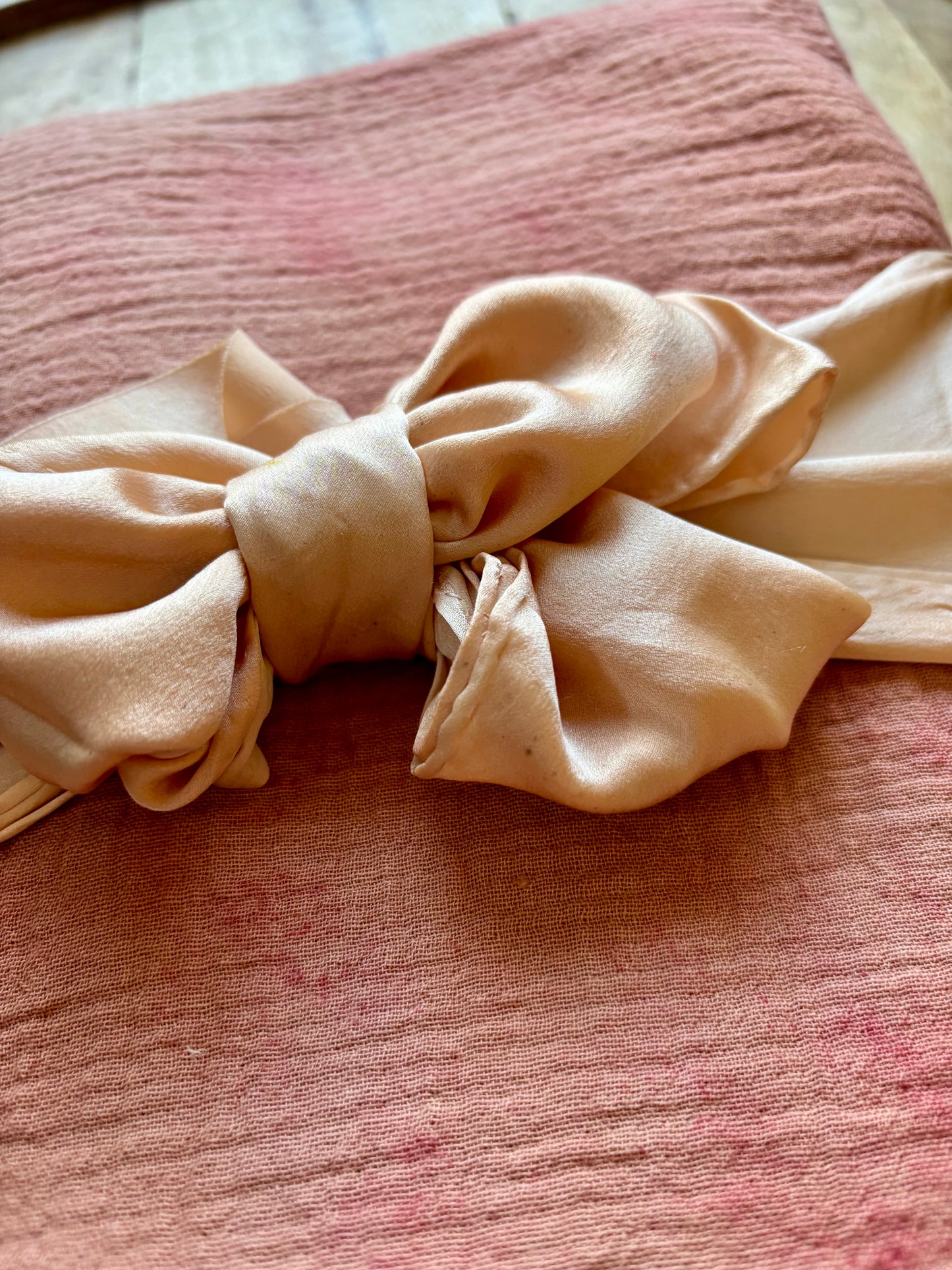 Botanica Collection – Organic Cotton Cutch-Dyed Shroud | Sanctum Shrouds