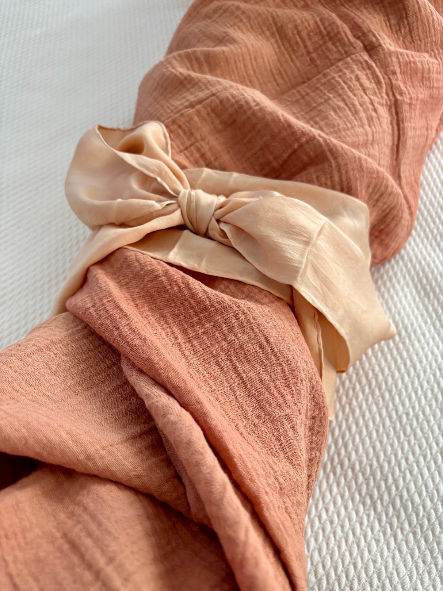 Botanica Collection – Organic Cotton Cutch-Dyed Shroud | Sanctum Shrouds