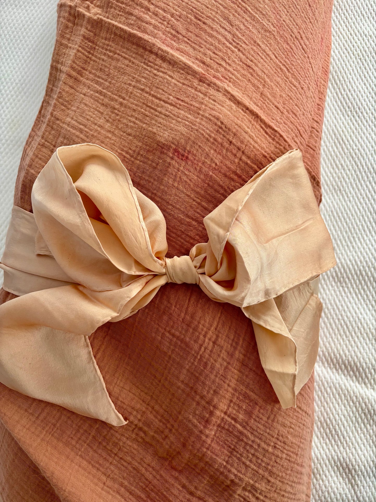 Botanica Collection – Organic Cotton Cutch-Dyed Shroud | Sanctum Shrouds