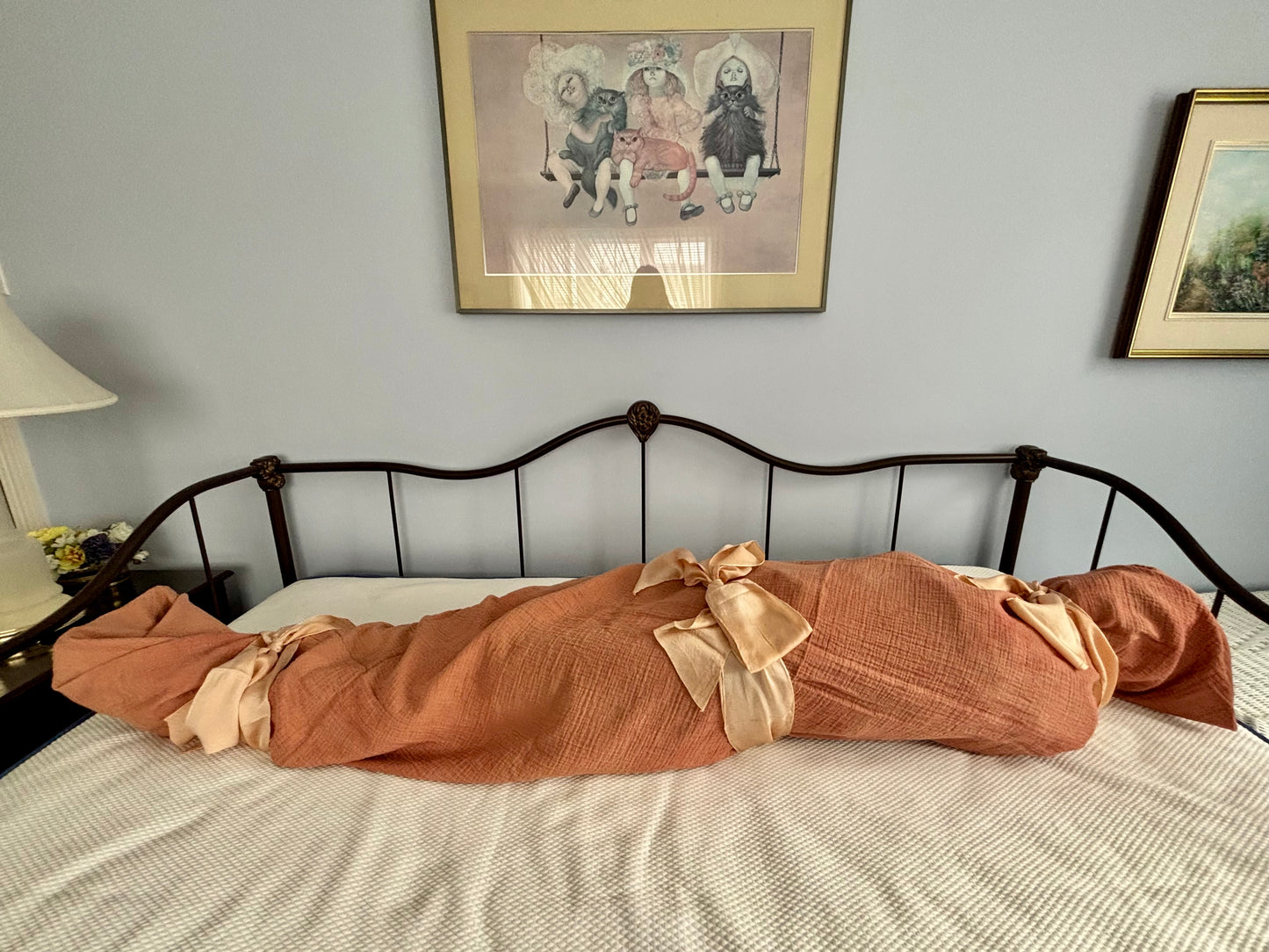 Botanica Collection – Organic Cotton Cutch-Dyed Shroud | Sanctum Shrouds