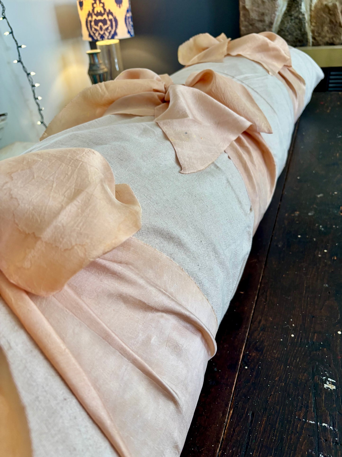 Botanica Collection – Cotton/Linen Pomegranate Sumac Shroud | Sanctum Shrouds
