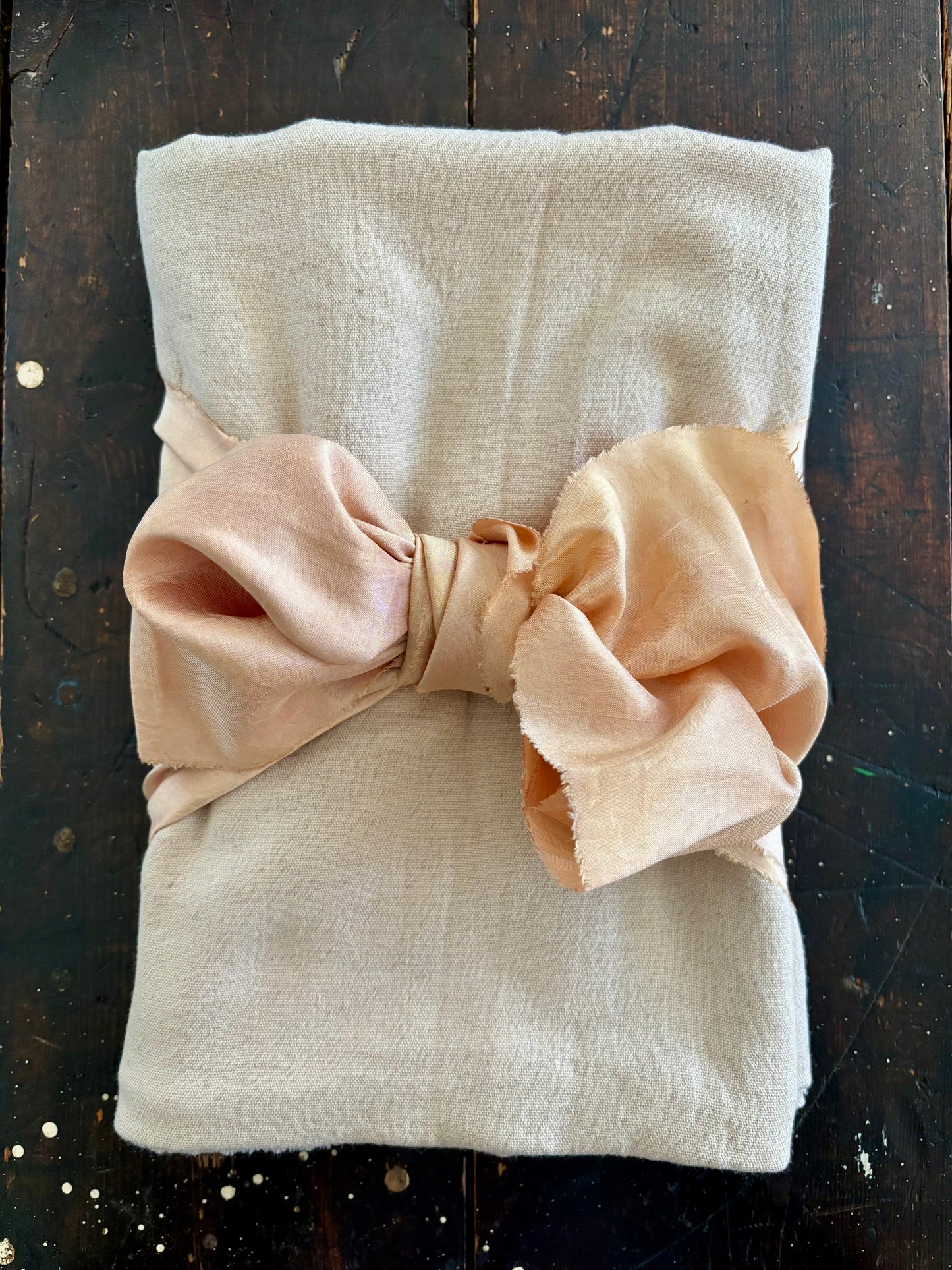Botanica Collection – Cotton/Linen Pomegranate Sumac Shroud | Sanctum Shrouds