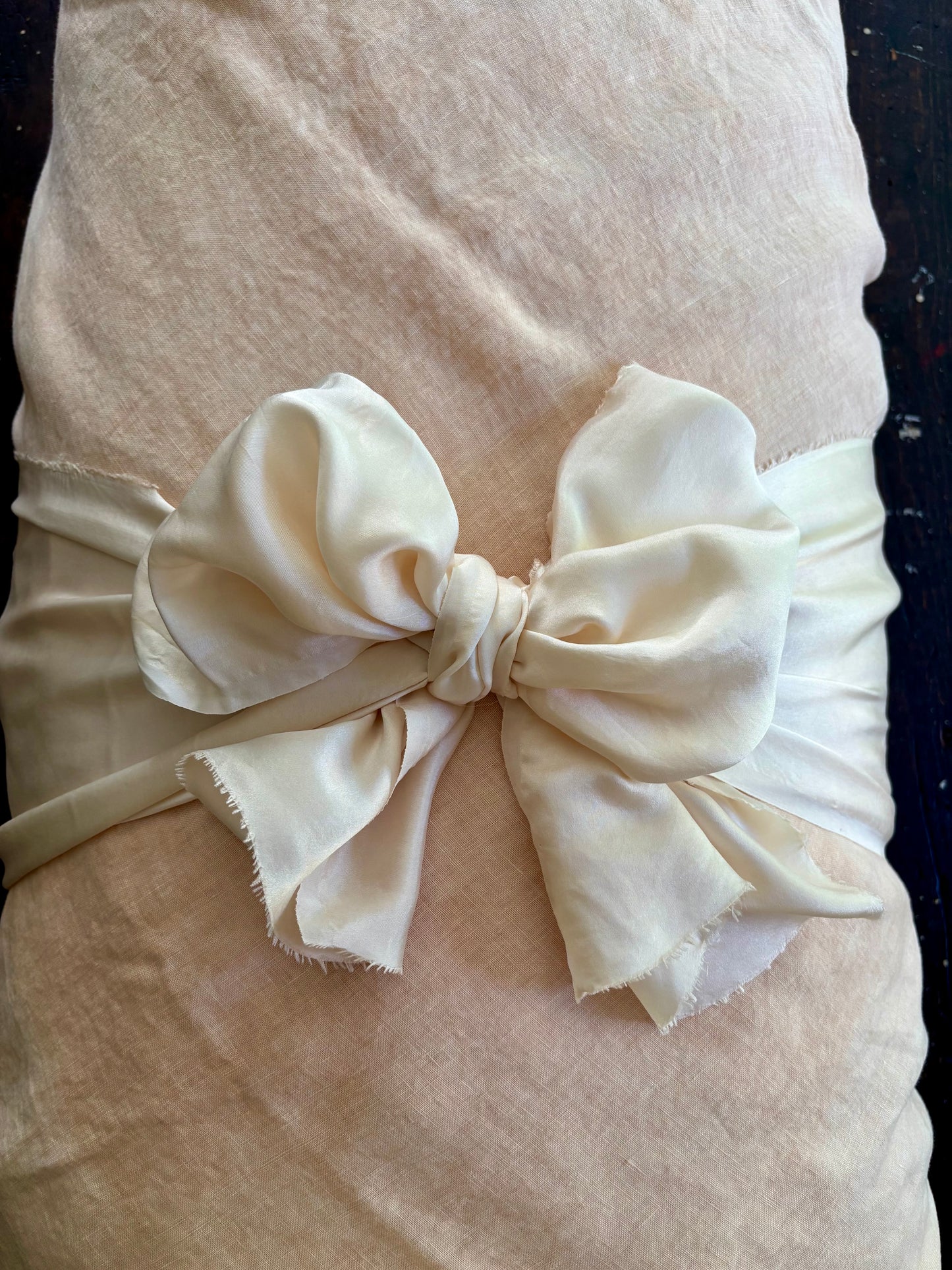 The Blush Linen Shroud