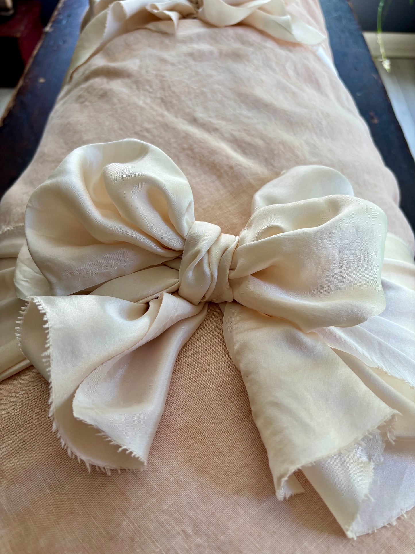The Blush Linen Shroud