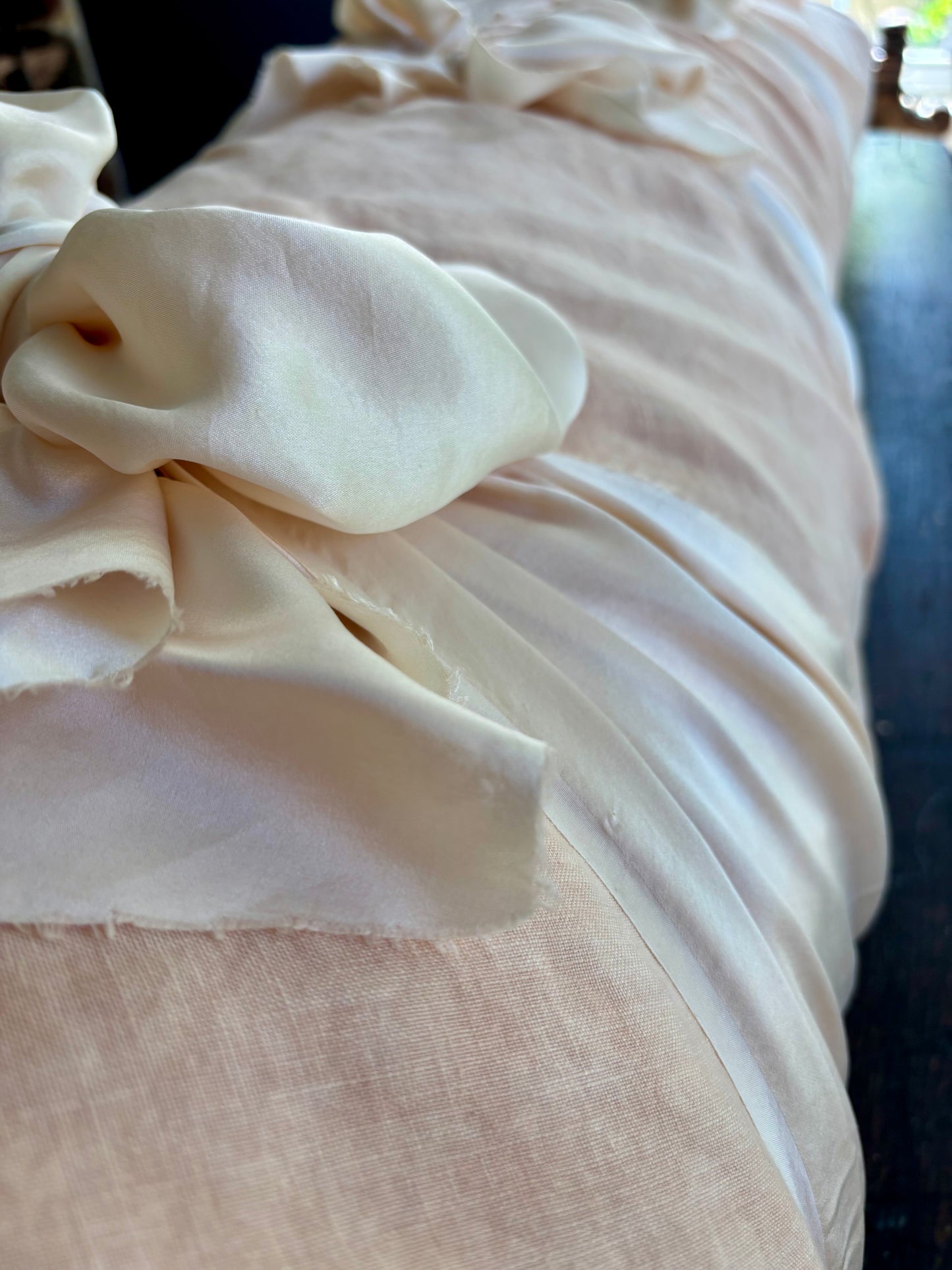 The Blush Linen Shroud
