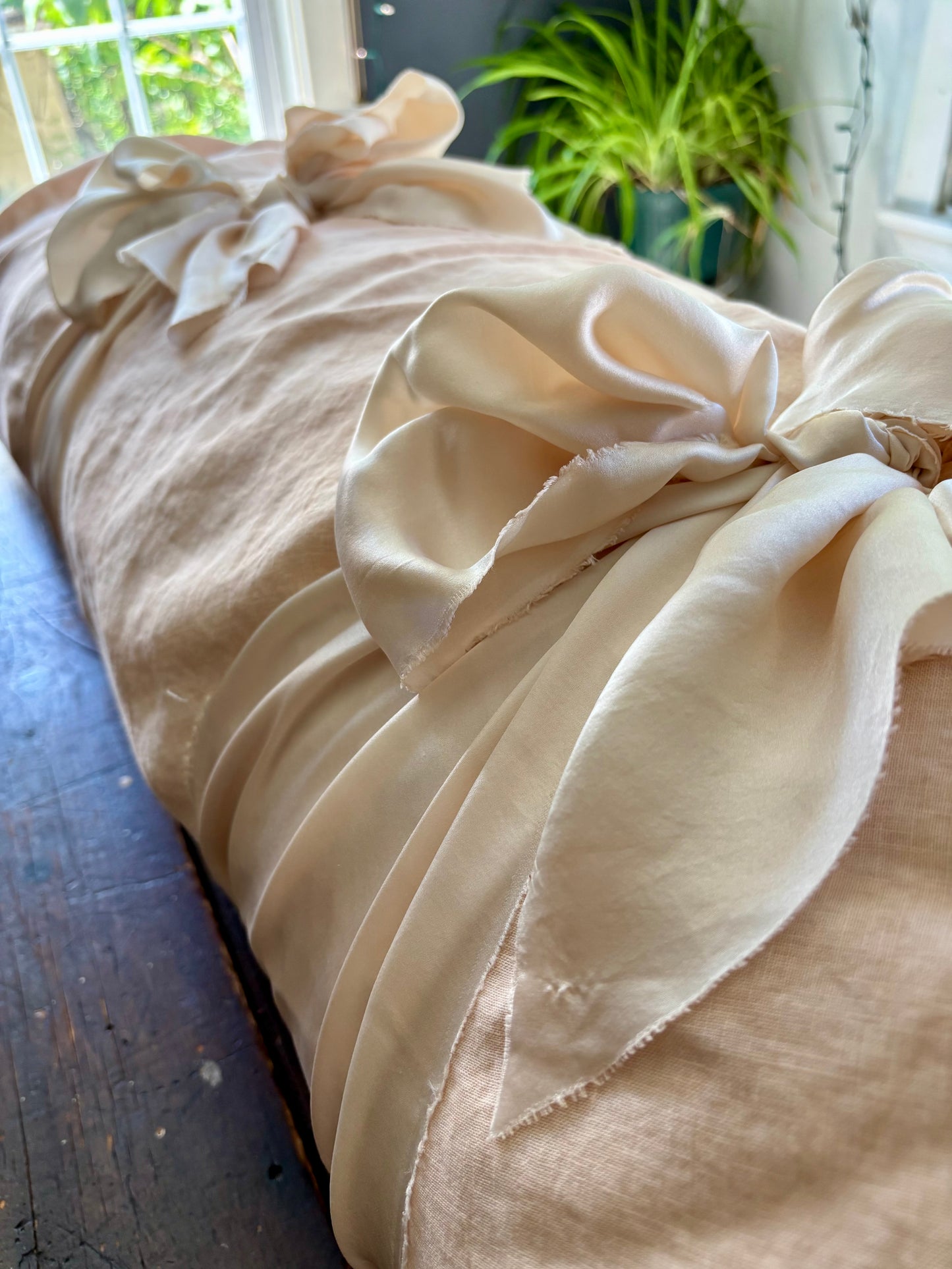 The Blush Linen Shroud