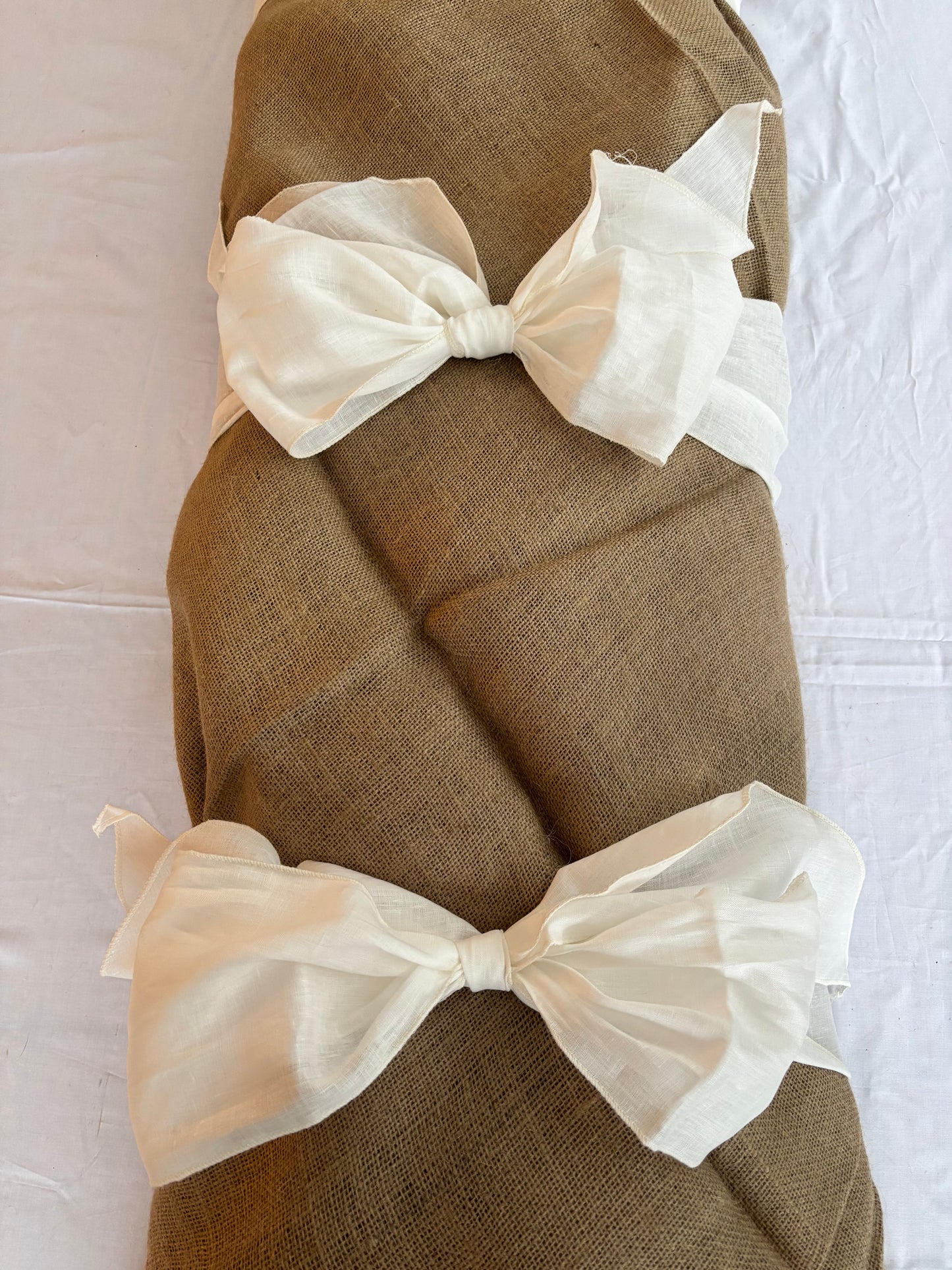 SANCTUM jute burlap shroud