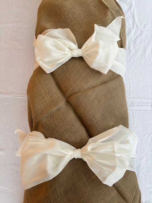 SANCTUM jute burlap shroud