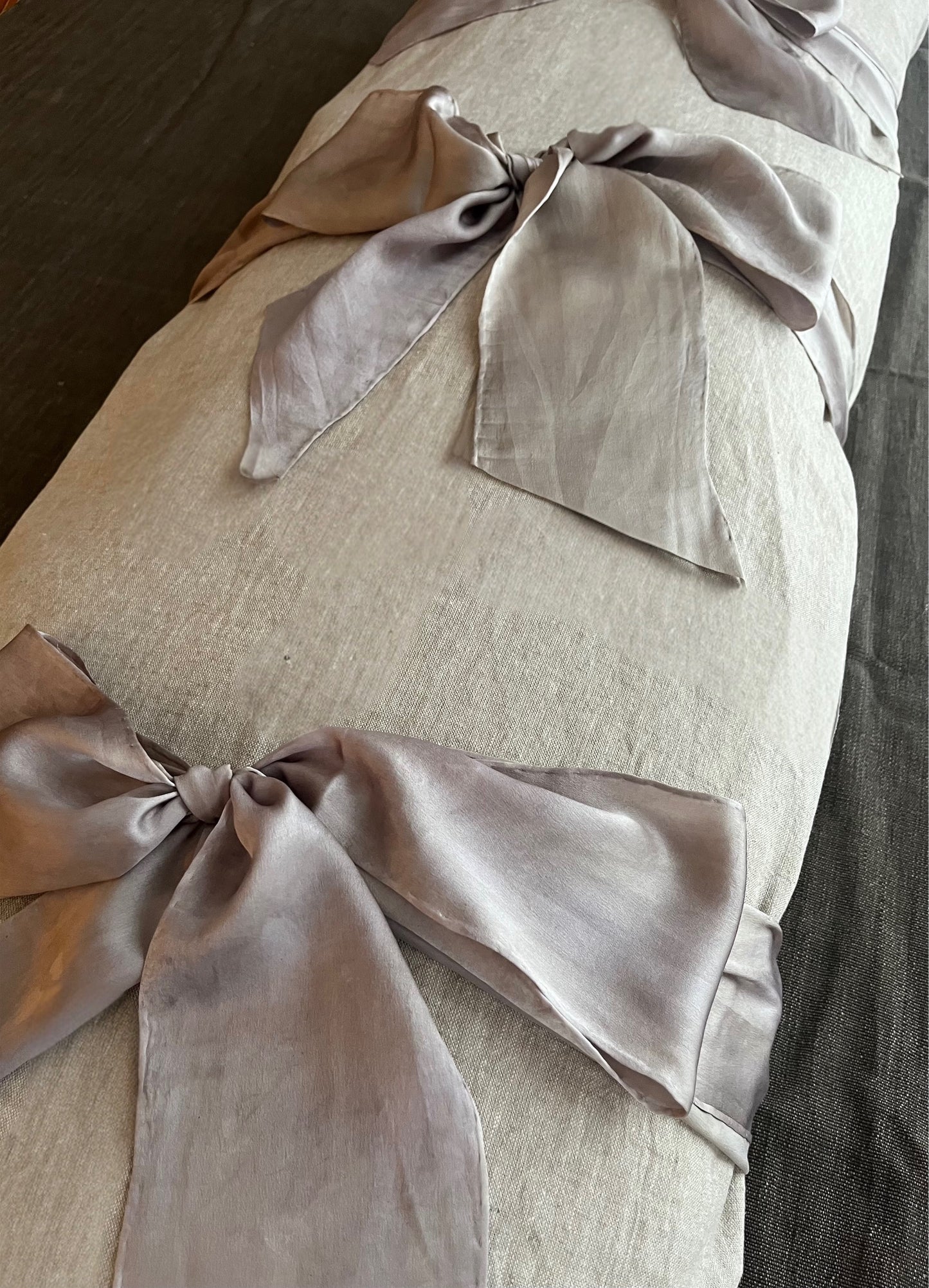 Lino Collection – Stone Linen Silk Burial Shroud | Sanctum Shrouds