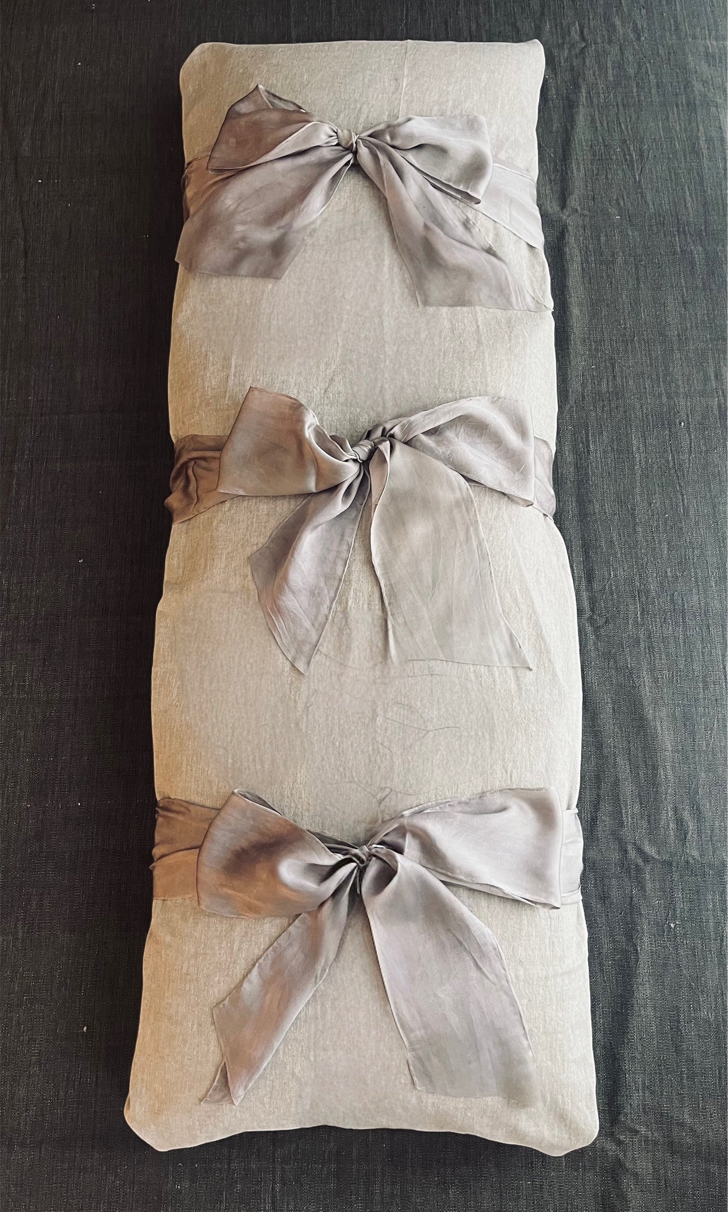 Lino Collection – Stone Linen Silk Burial Shroud | Sanctum Shrouds