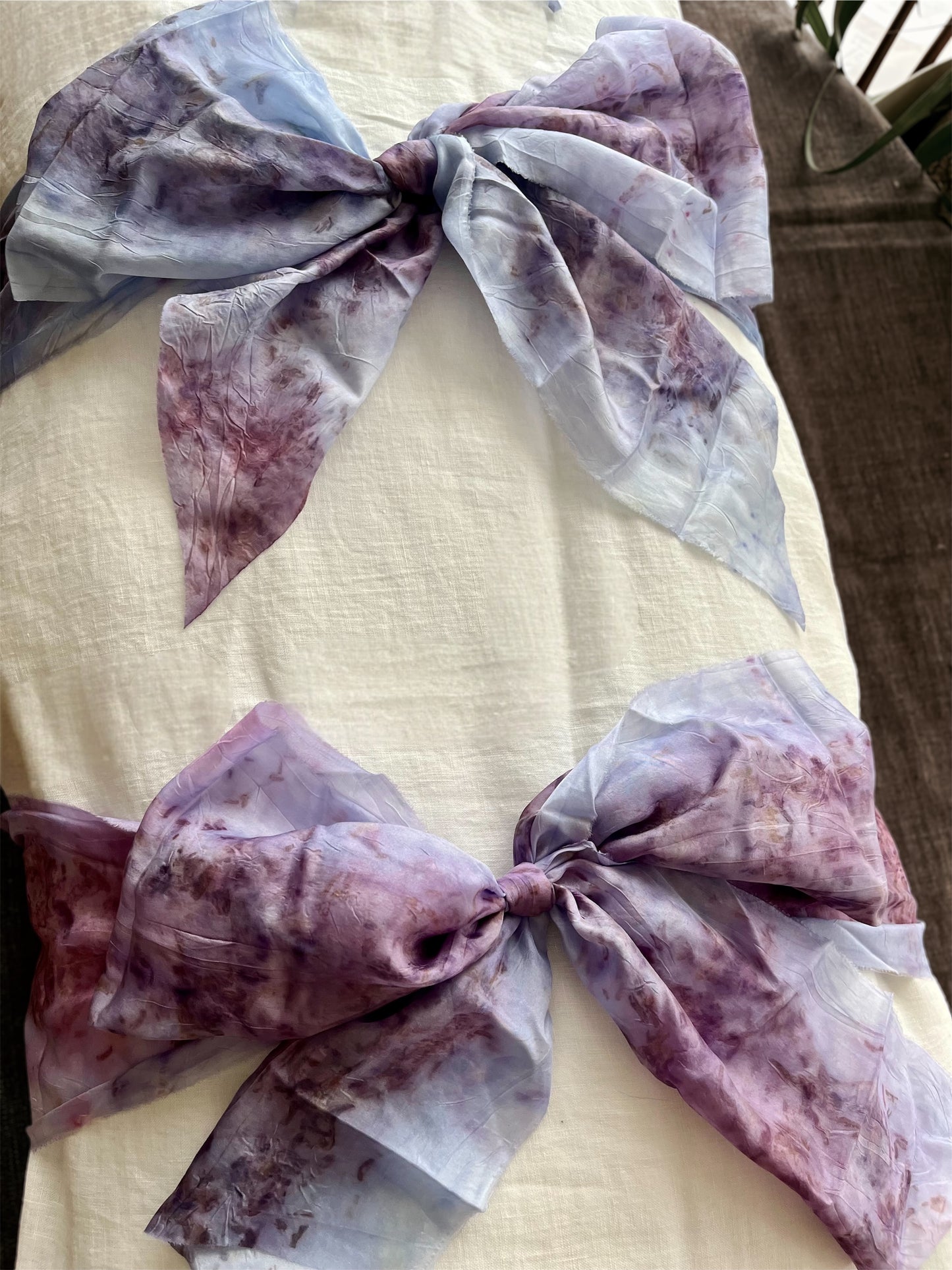 Botanica Collection – Organic Cotton Silk Floral Shroud (Lavender) | Sanctum Shrouds
