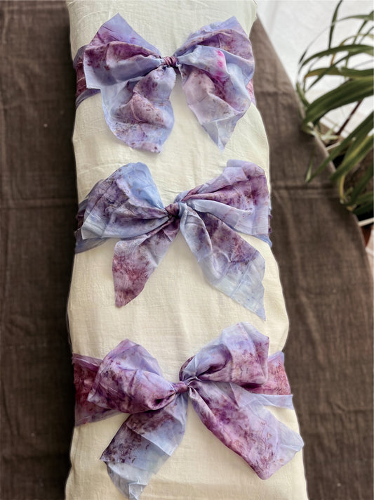 Botanica Collection – Organic Cotton Silk Floral Shroud (Lavender) | Sanctum Shrouds