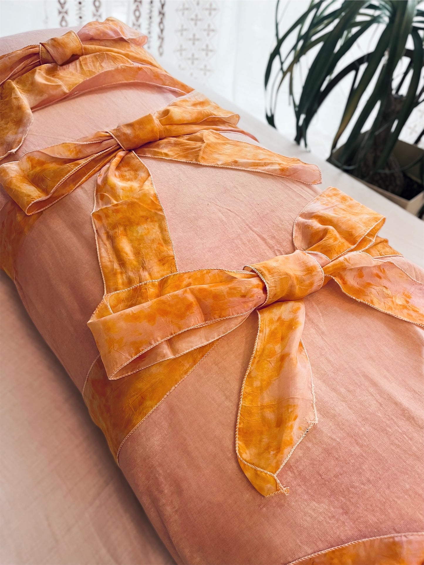 Botanica Collection – Cochineal-Dyed Hemp Jersey Burial Shroud | Sanctum Shrouds