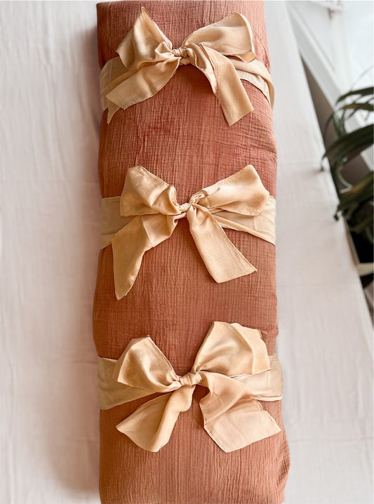 Botanica Collection – Organic Cotton Madder-Dyed Shroud | Sanctum Shrouds