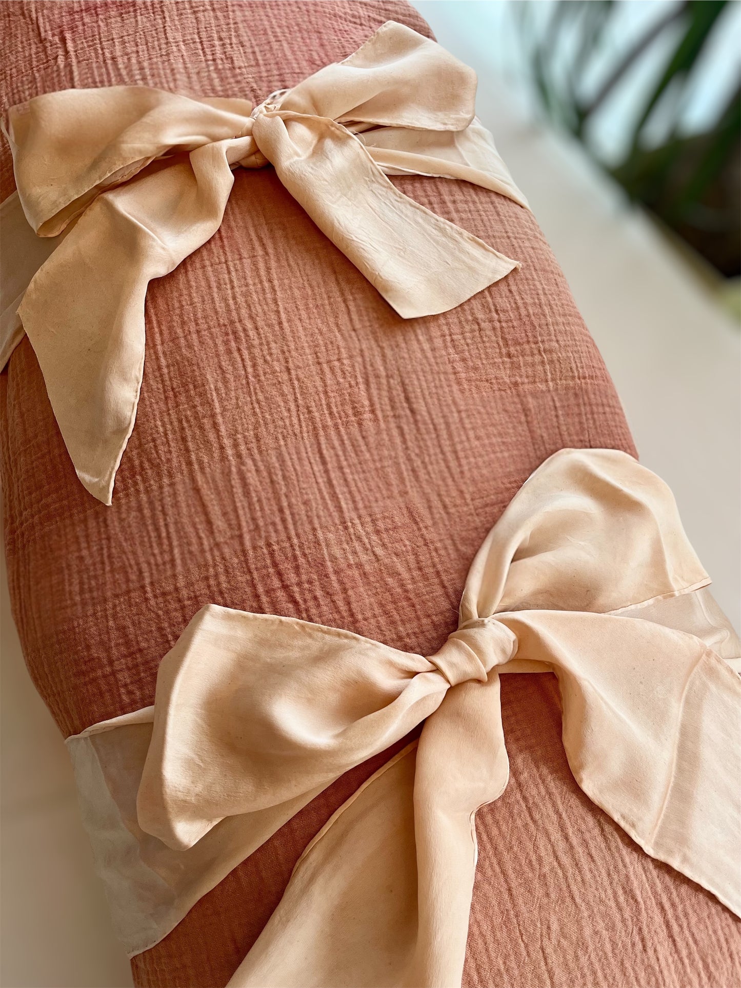 Botanica Collection – Organic Cotton Cutch-Dyed Shroud | Sanctum Shrouds