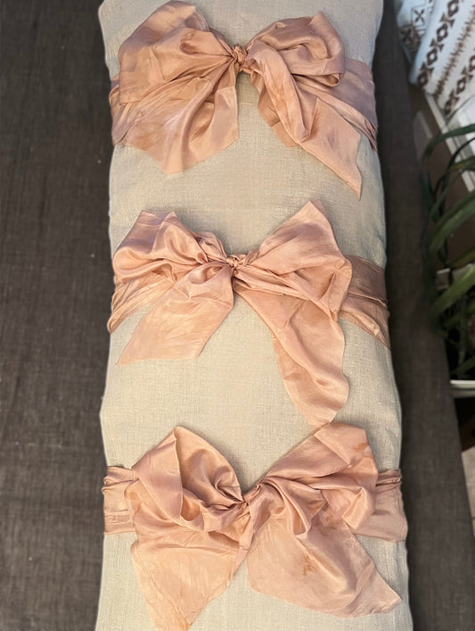 Lino Collection – Stone Linen Pink Silk Burial Shroud | Sanctum Shrouds