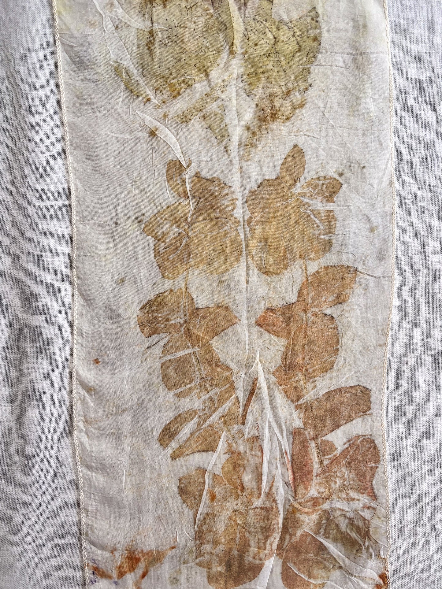 Botanica Collection – Leaf-Dyed Hemp Burial Shroud | Sanctum Shrouds
