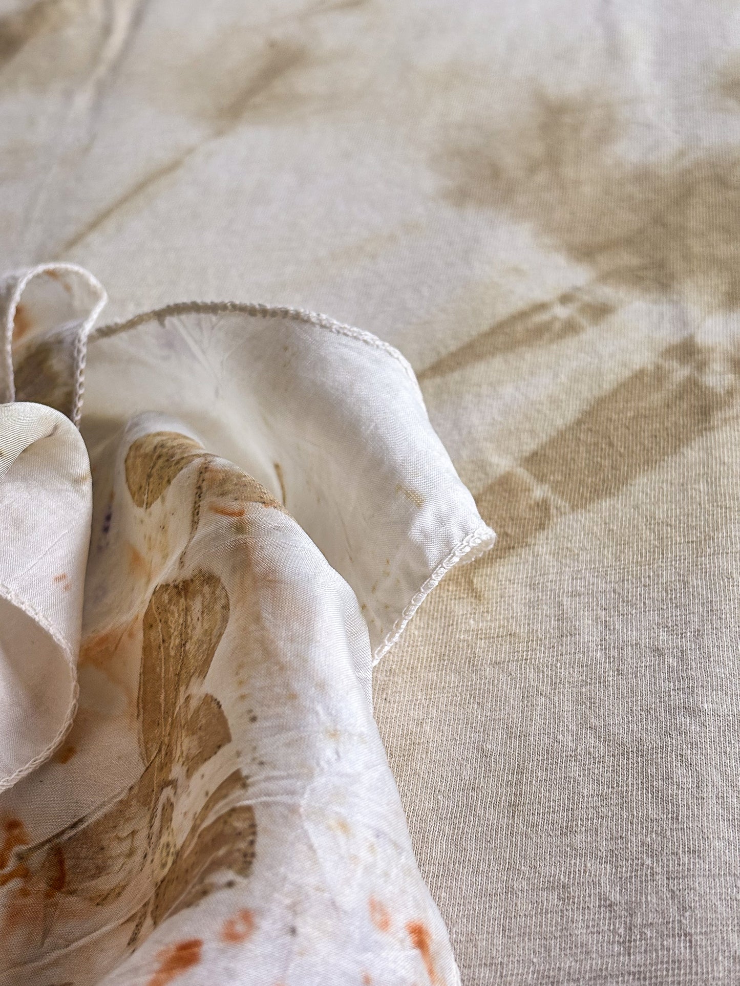 Botanica Collection – Leaf-Dyed Hemp Burial Shroud | Sanctum Shrouds