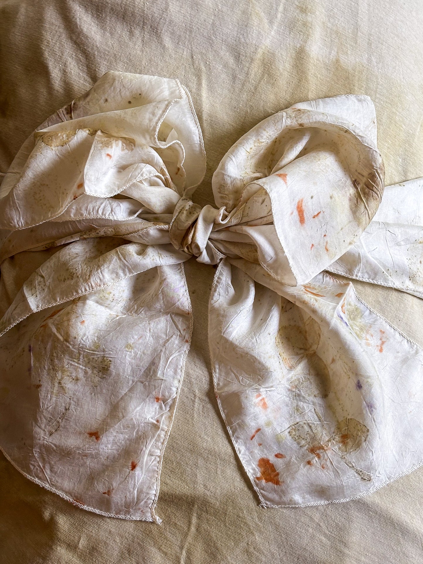 Botanica Collection – Leaf-Dyed Hemp Burial Shroud | Sanctum Shrouds