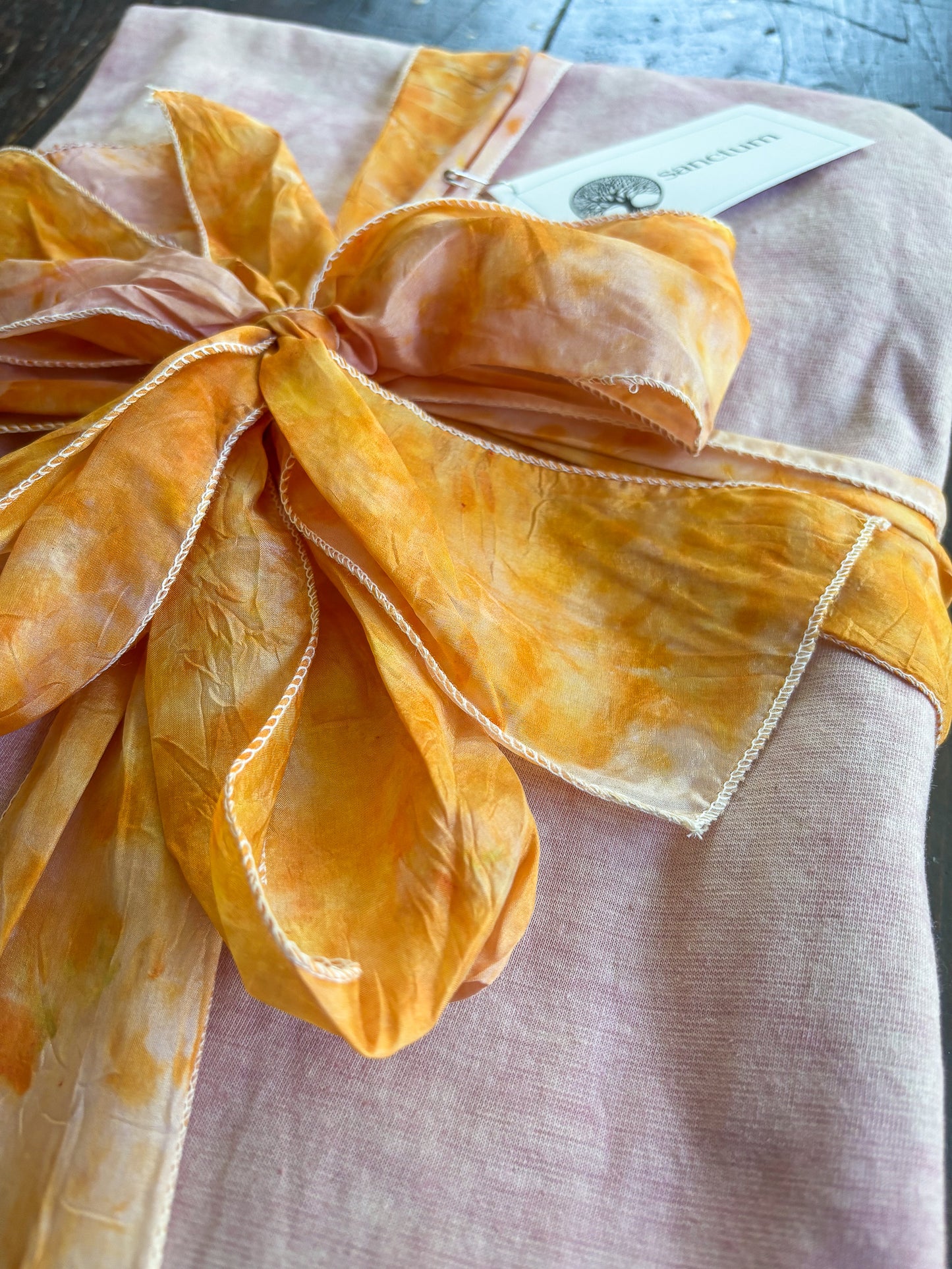 Botanica Collection – Cochineal-Dyed Hemp Jersey Burial Shroud | Sanctum Shrouds