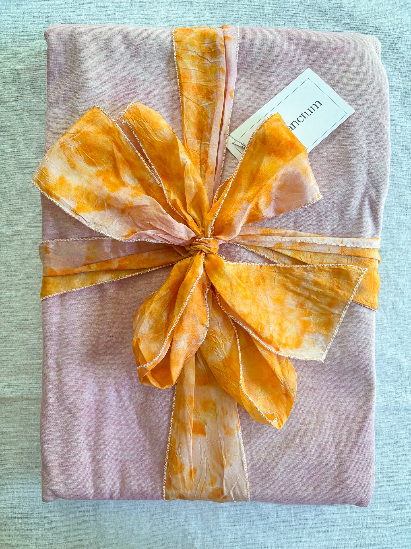 Botanica Collection – Cochineal-Dyed Hemp Jersey Burial Shroud | Sanctum Shrouds