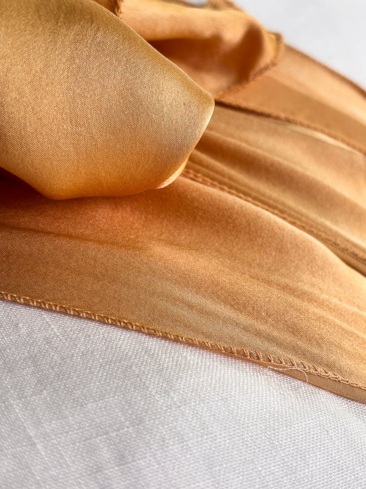 Lino Collection – Cream Gold Linen Burial Shroud | Sanctum Shrouds