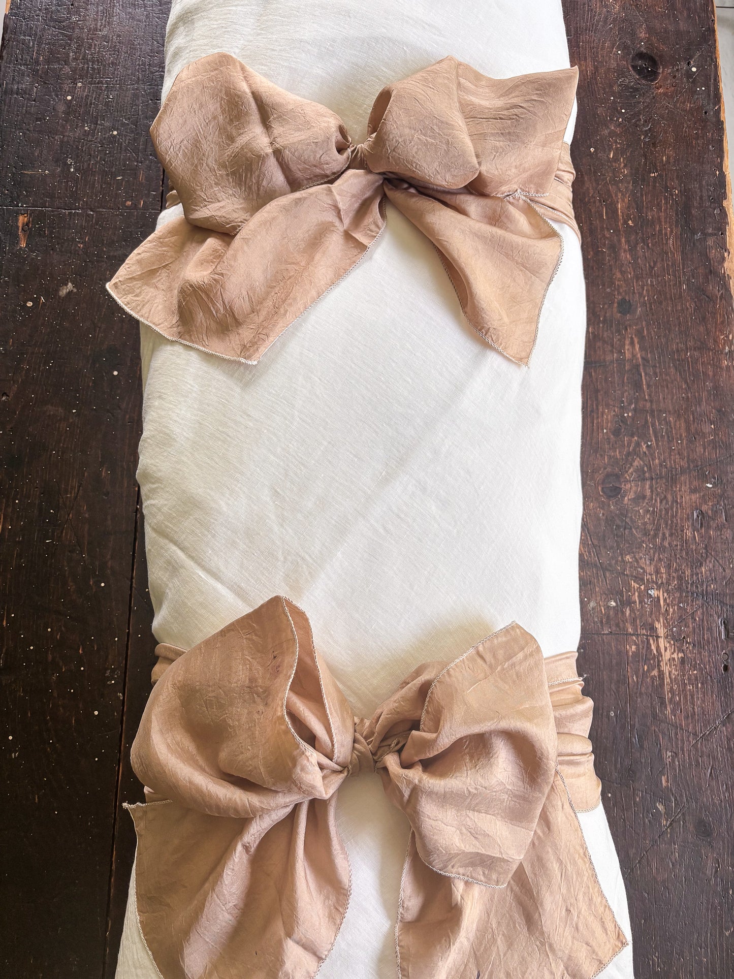 Lino Collection – Cream Rose Linen Burial Shroud | Sanctum Shrouds