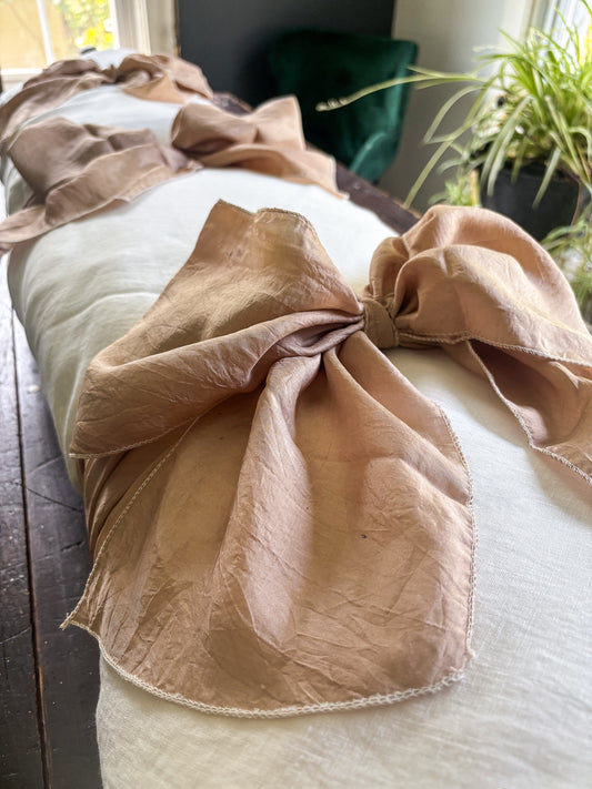 Lino Collection – Cream Rose Linen Burial Shroud | Sanctum Shrouds