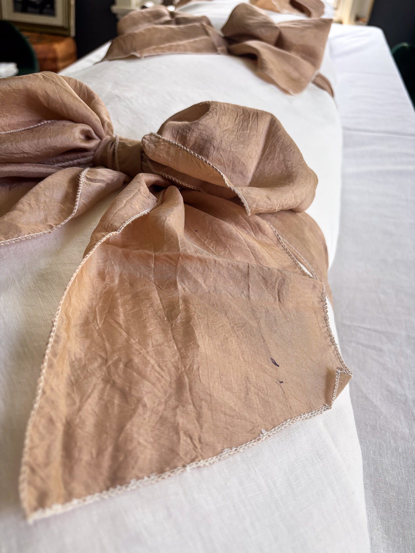 Lino Collection – Cream Rose Linen Burial Shroud | Sanctum Shrouds