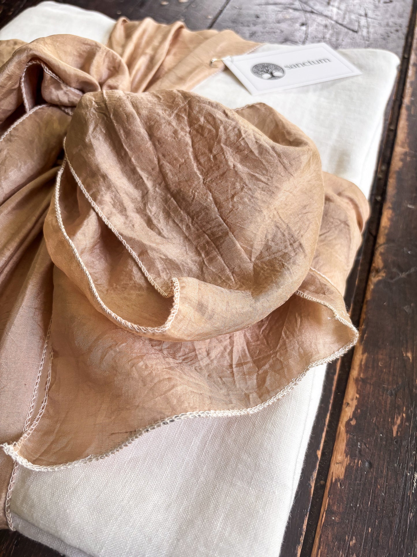 Lino Collection – Cream Rose Linen Burial Shroud | Sanctum Shrouds