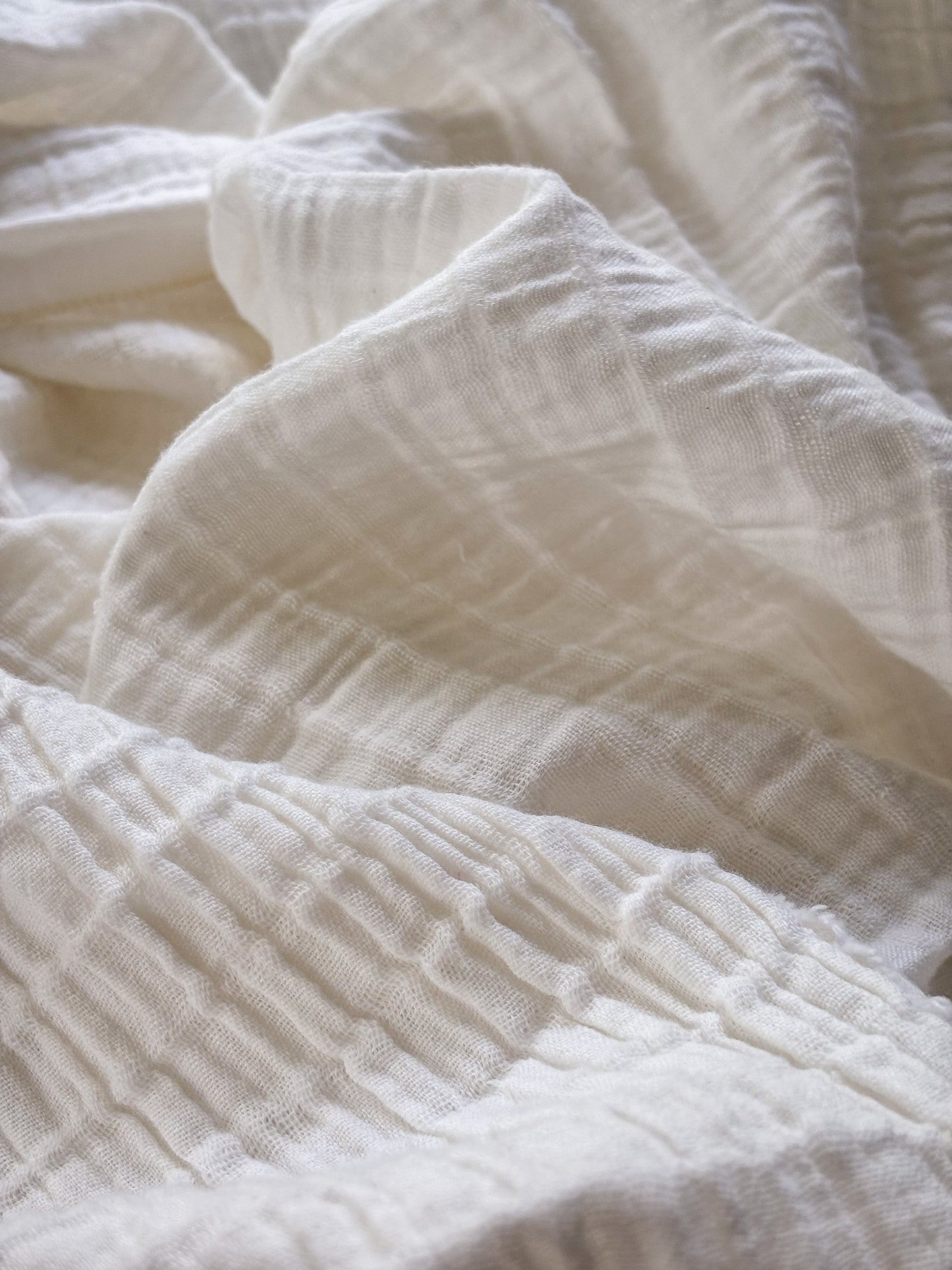 Origine Collection – Undyed Cotton Muslin Burial Shroud | Sanctum Shrouds