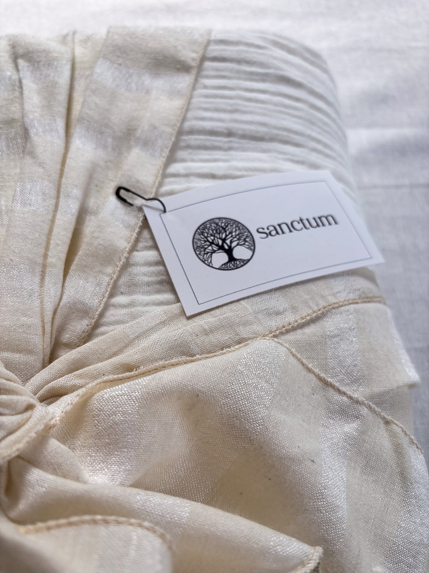 Origine Collection – Undyed Cotton Muslin Burial Shroud | Sanctum Shrouds