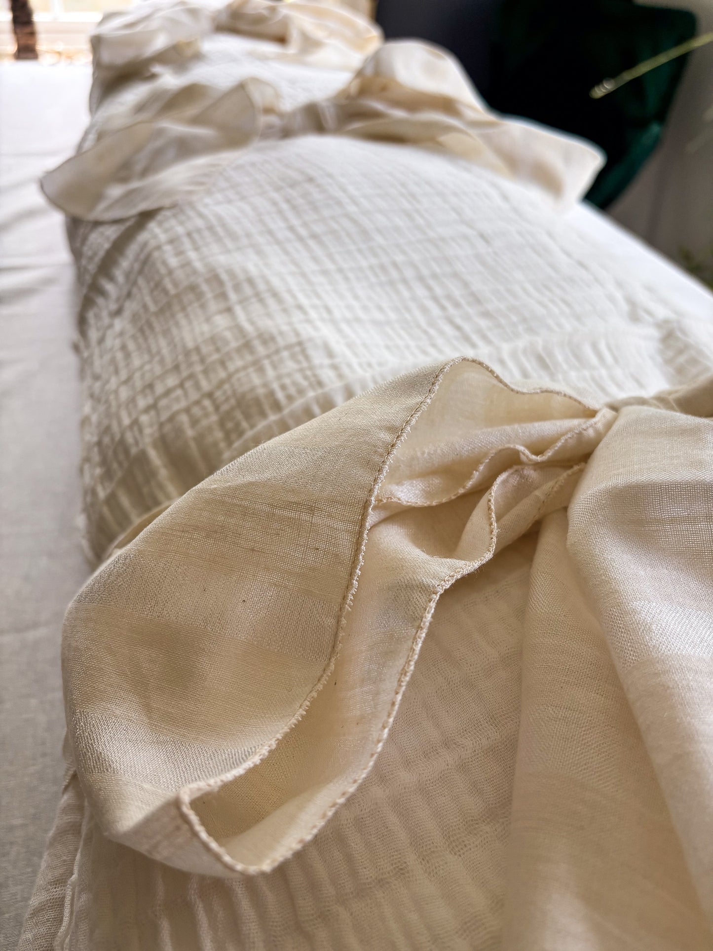 Origine Collection – Undyed Cotton Muslin Burial Shroud | Sanctum Shrouds