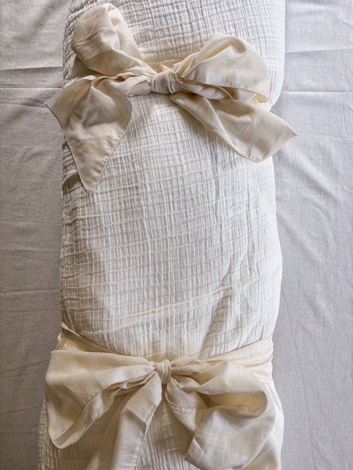 Origine Collection – Undyed Cotton Muslin Burial Shroud | Sanctum Shrouds