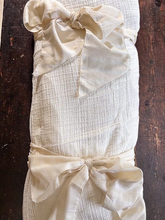 Origine Collection – Undyed Cotton Muslin Burial Shroud | Sanctum Shrouds